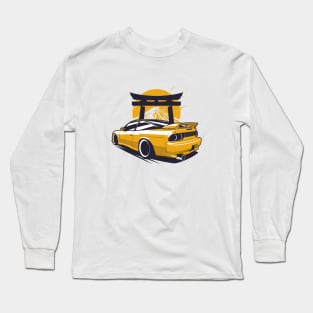 Yellow S13 JDM Long Sleeve T-Shirt